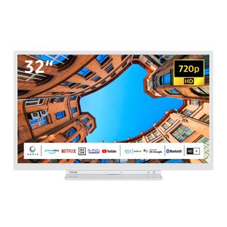 TOSHIBA 32WK3C64DAW LED TV (Flat, 32 Zoll / 80 cm, HD-ready, SMART TV)