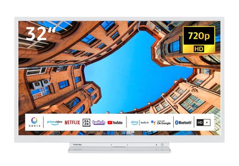 TOSHIBA 32WK3C64DAW LED cm, MediaMarkt (Flat, | SMART 32 Zoll / TV) 80 TV HD-ready