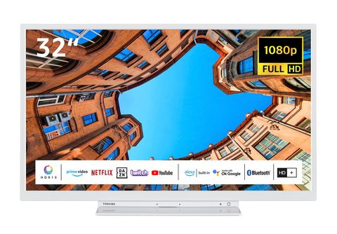 LED | TOSHIBA / (Flat, Full-HD, Zoll MediaMarkt TV TV) 80 SMART cm, 32 32LK3C64DAW