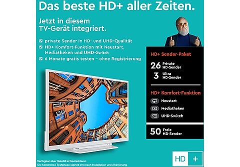 TOSHIBA 32LK3C64DAW LED TV (Flat, 32 Zoll / 80 cm, Full-HD, SMART TV) |  MediaMarkt