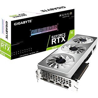 Tarjeta gráfica - GIGABYTE GeForce RTX 3070 VISION OC 8G (rev. 2.0), GDDR6, HDMI