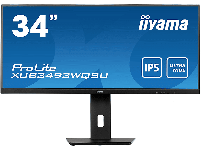 Monitor gaming - IIYAMA IIYAMA ProLite 34" LED IPS UltraWideQuadHD 75Hz FreeSync Negro