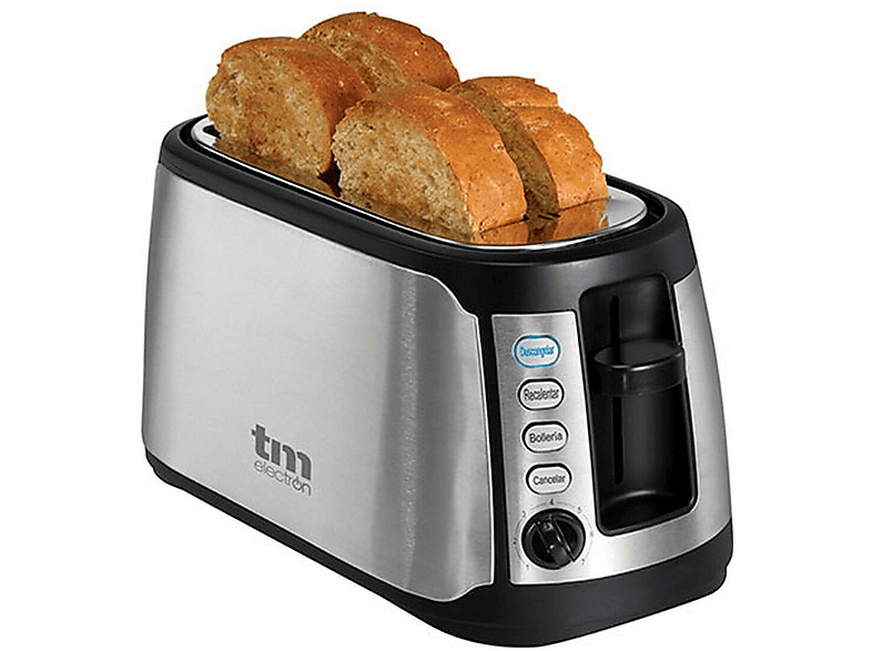 Toaster Grau Schlitze: TM074 ELECTRON TM (1400 2) Watt,