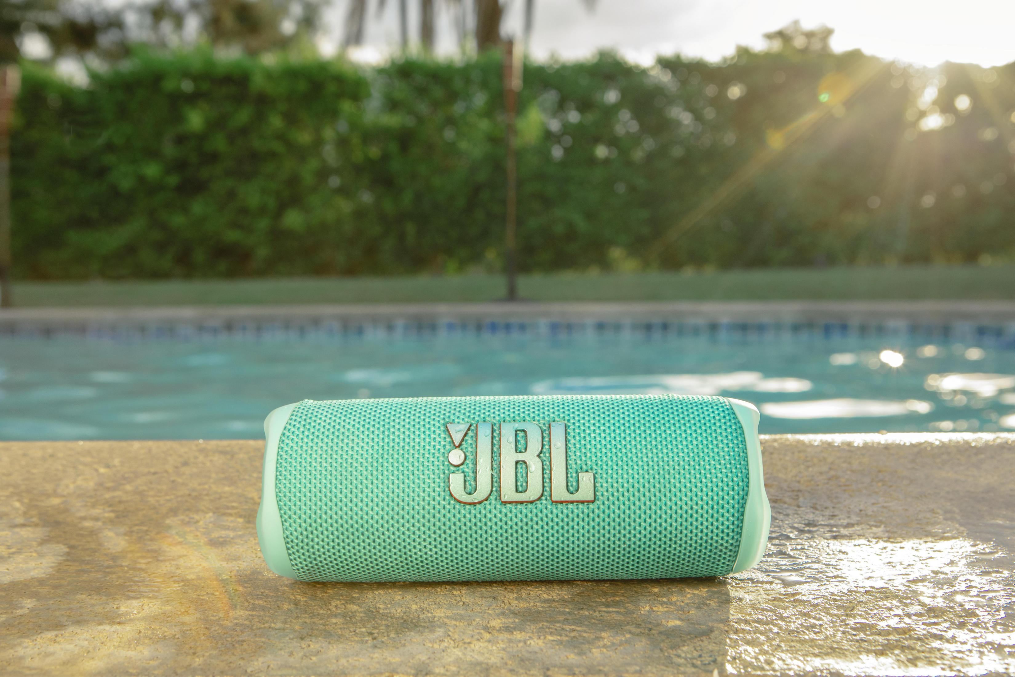 JBL Schwarz, Wasserfest Lautsprecher, BLK Bluetooth FLIP 6