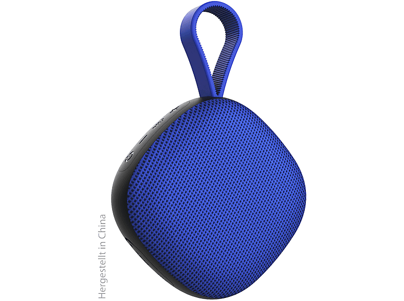 SWISSTONE BX 110 BLACK-BLUE Bluetooth Lautsprecher, Blau, Wasserfest