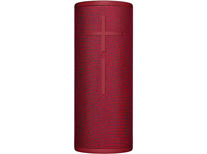 ULTIMATE EARS 984-001495 BOOM 3 SUNSET RED Bluetooth Lautsprecher, Sunset Red, Wasserfest