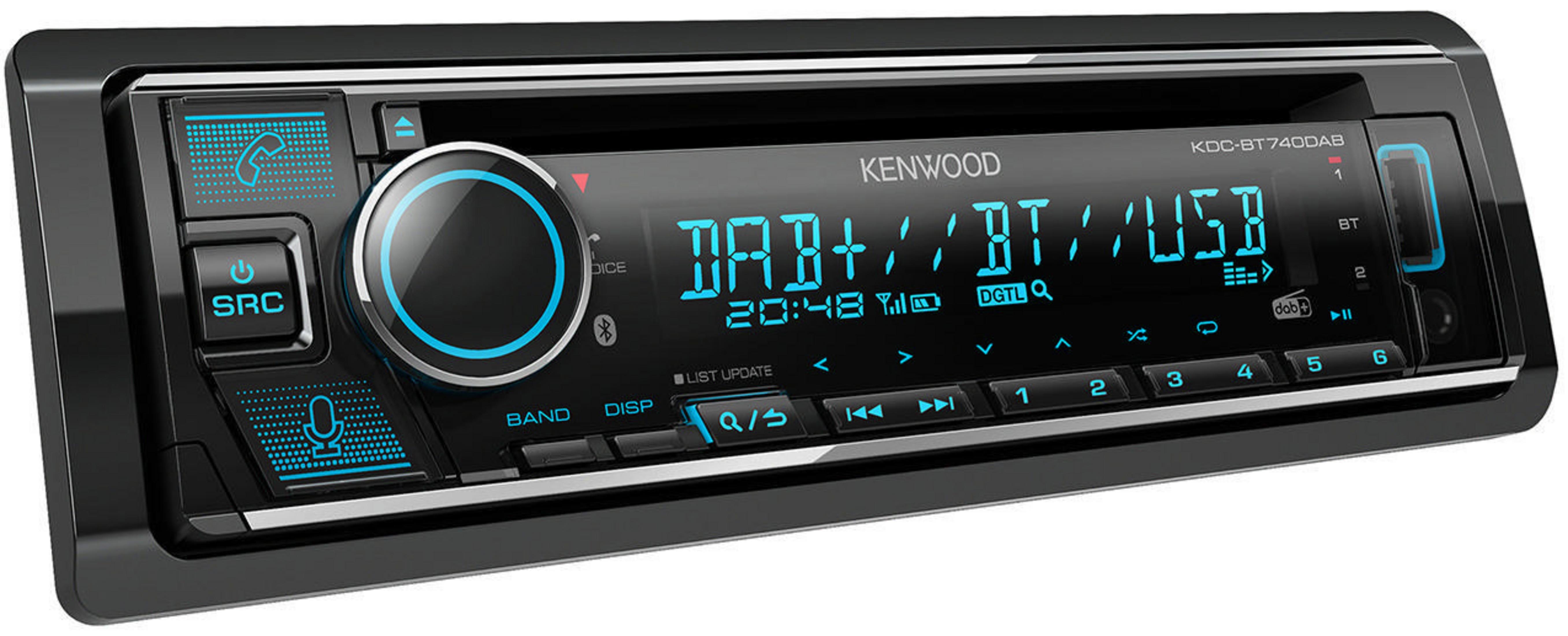 KENWOOD KDC-BT 740 50 Watt DIN, DAB Autoradio 1