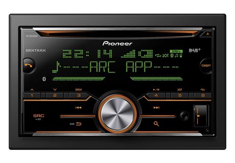 PIONEER FH-X 840 DAB Autoradio 2 DIN (Doppel-DIN), 50 Watt