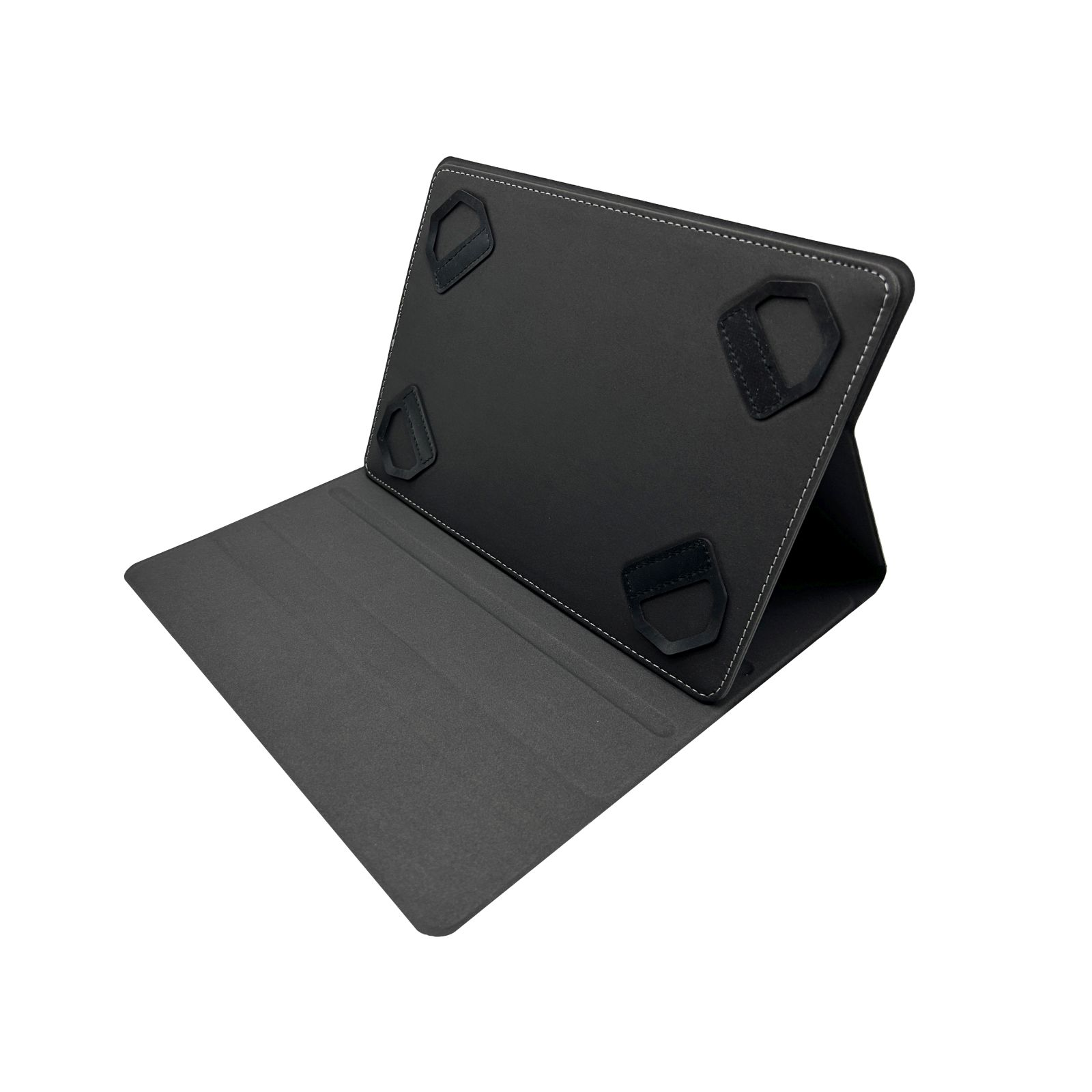 LOBWERK Kunststoff, Schutzhülle + 9-11 Schwarz Bookcover Zoll (Bluetooth Universal für 2in1 Tastatur für Set Cover)