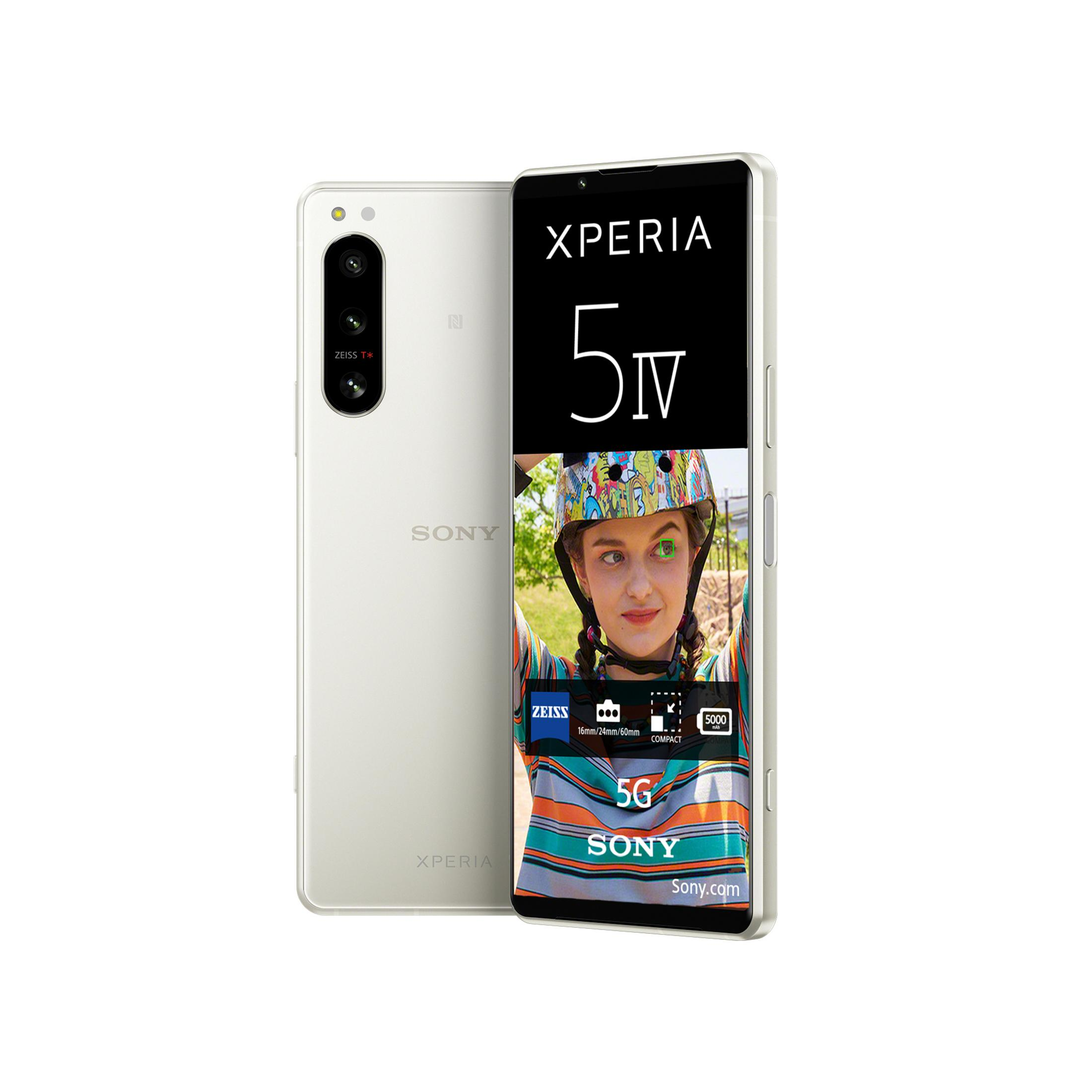 SONY XPERIA 5 IV 128 GB ECRUWEISS 128 GB Ecruweiss Dual SIM