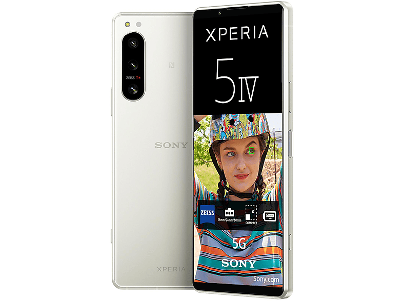 Sony Xperia 5 IV ホワイト SONY XPERIA 5 IV 128 GB ECRUWEISS 128 GB Ecruweiss Dual SIM