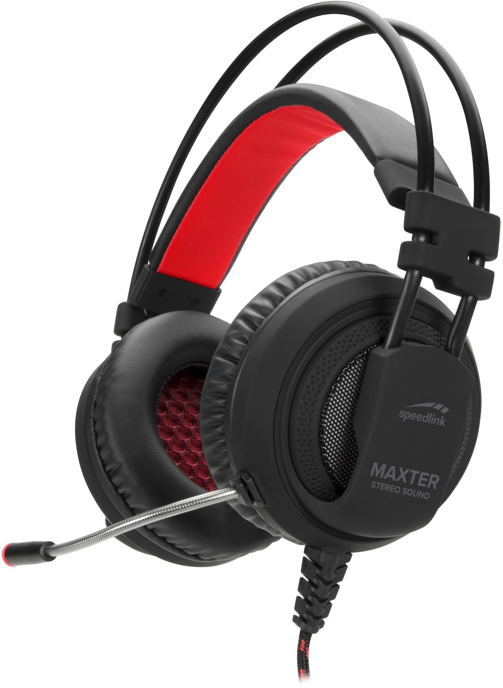 Headset Schwarz Over-ear SPEEDLINK Gaming SL-450300-BK,