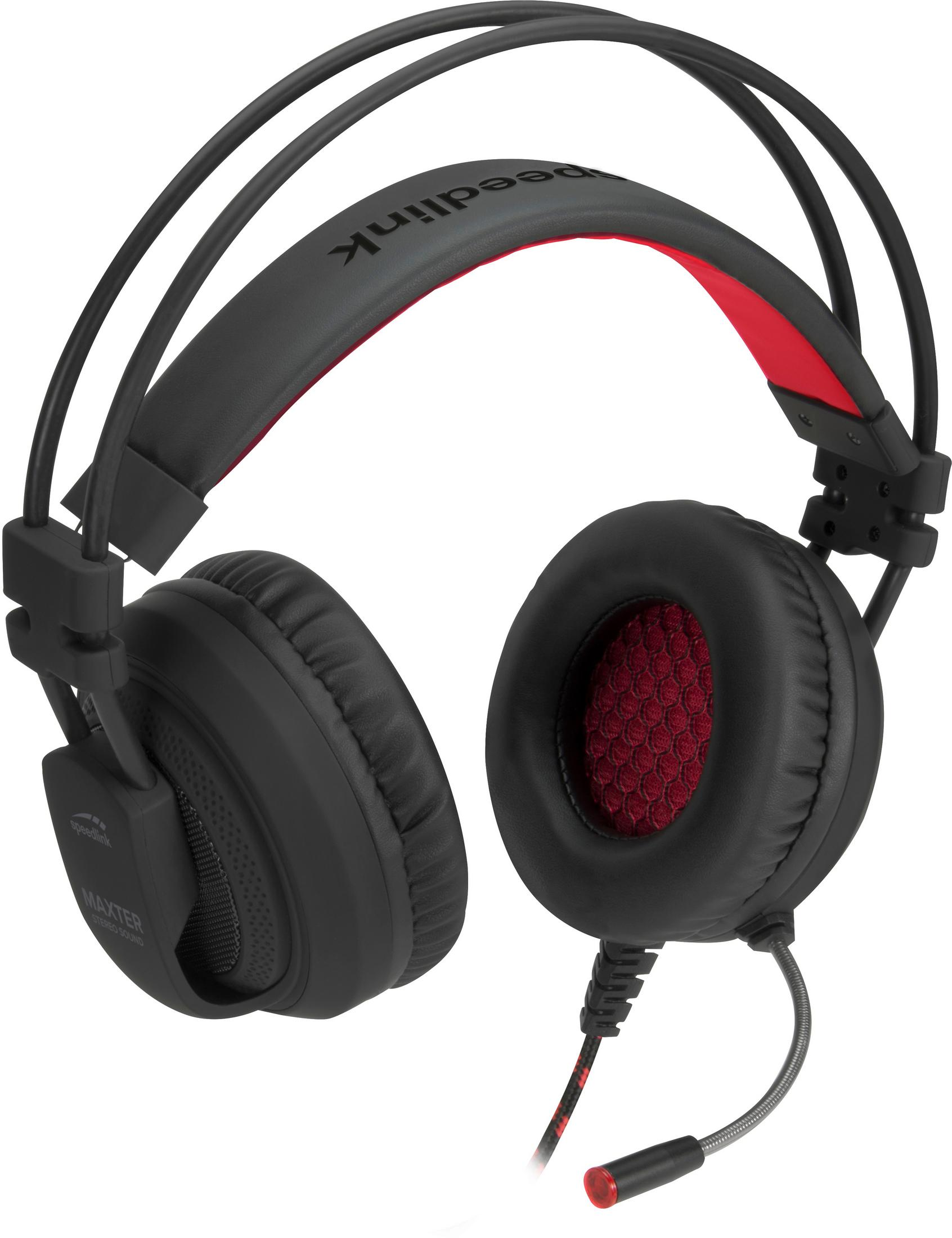 SL-450300-BK, Over-ear Schwarz Headset Gaming SPEEDLINK