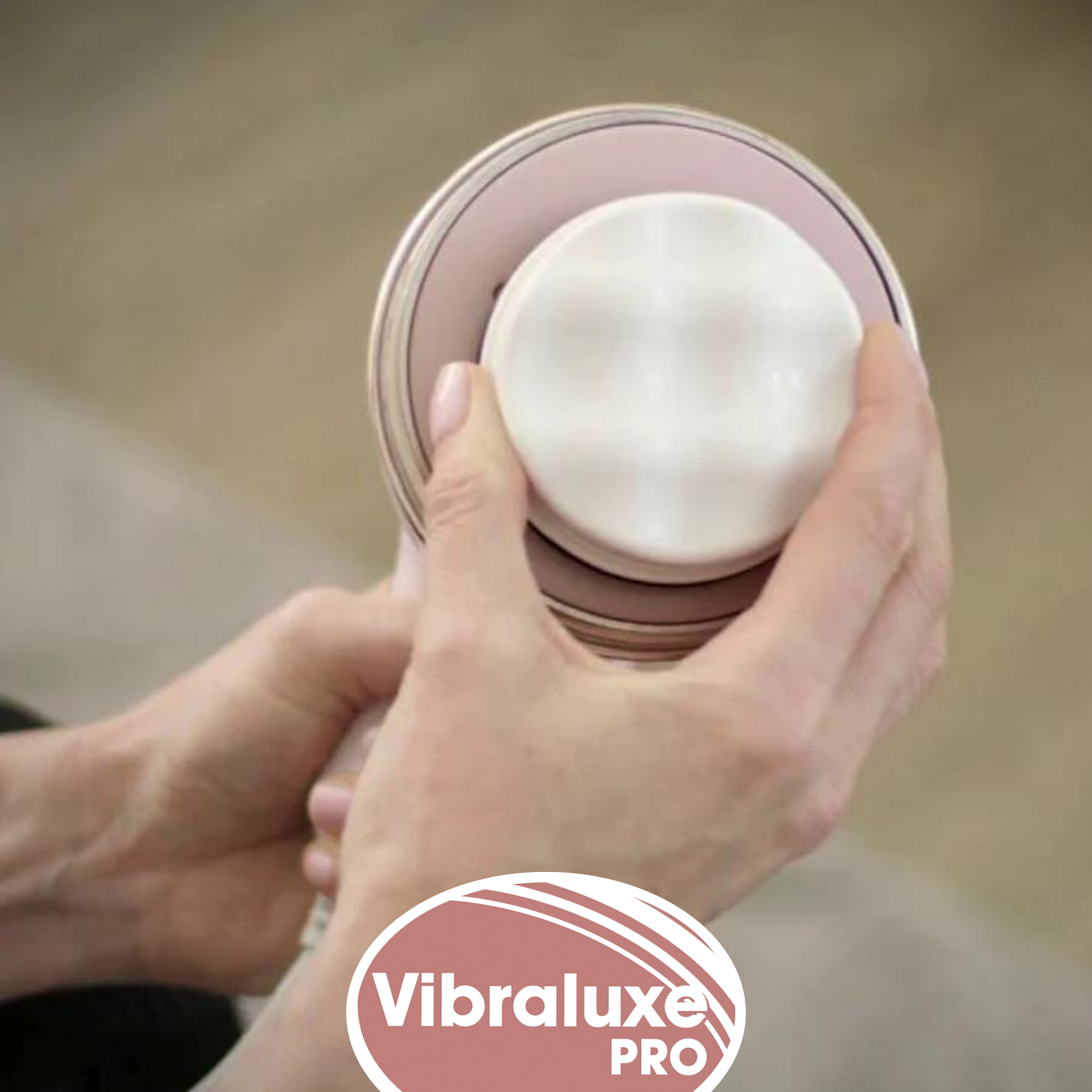 Vibralux Pro Massagegerät Gold für Damen Massagegerät INDUSTEX