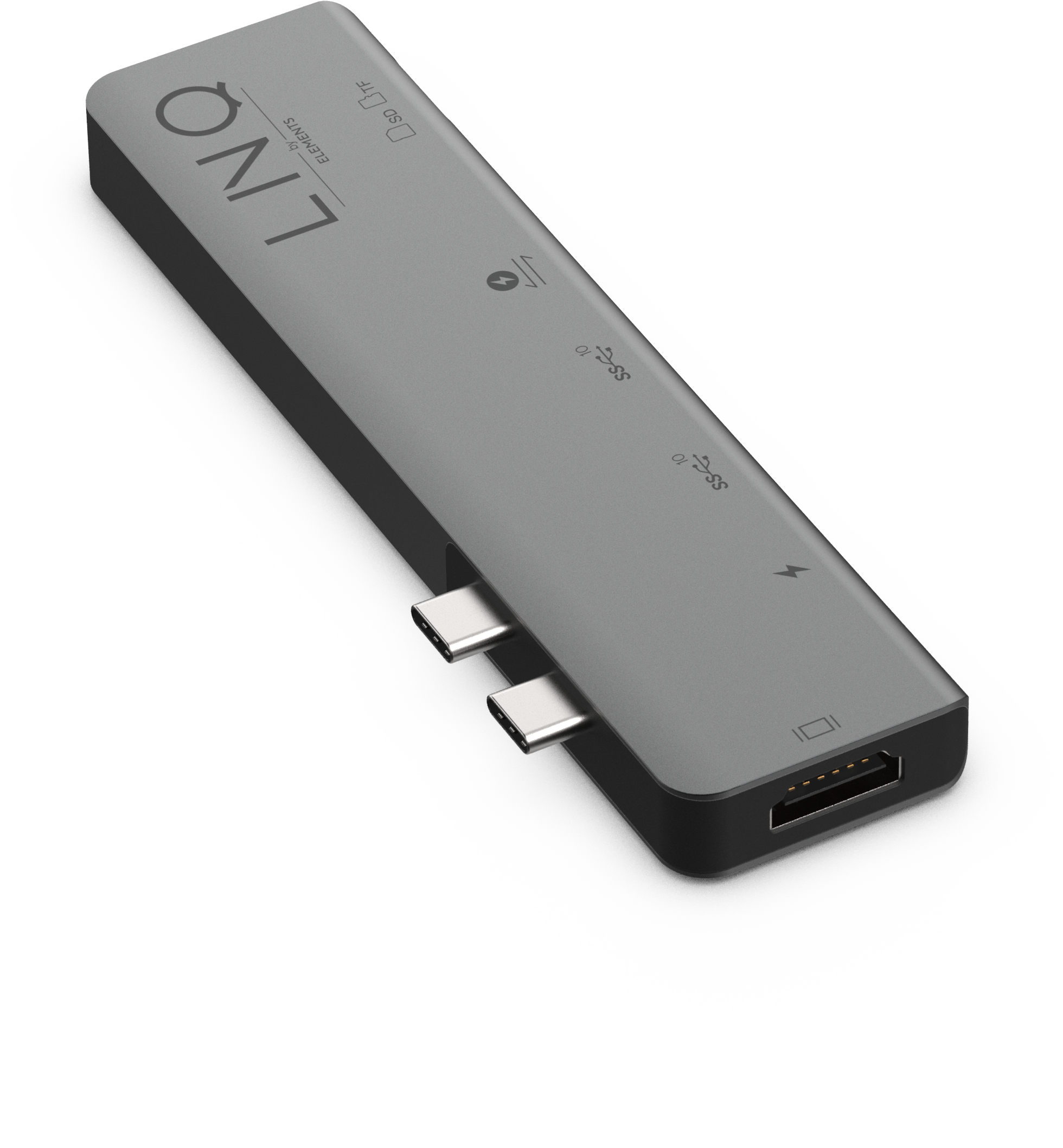 LINQ Hub, USB-C 7in2 Grey Pro,