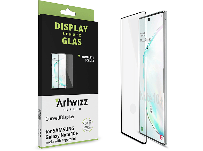 ARTWIZZ CurvedDisplay Displayschutz(für Samsung Galaxy Note 10 Plus)