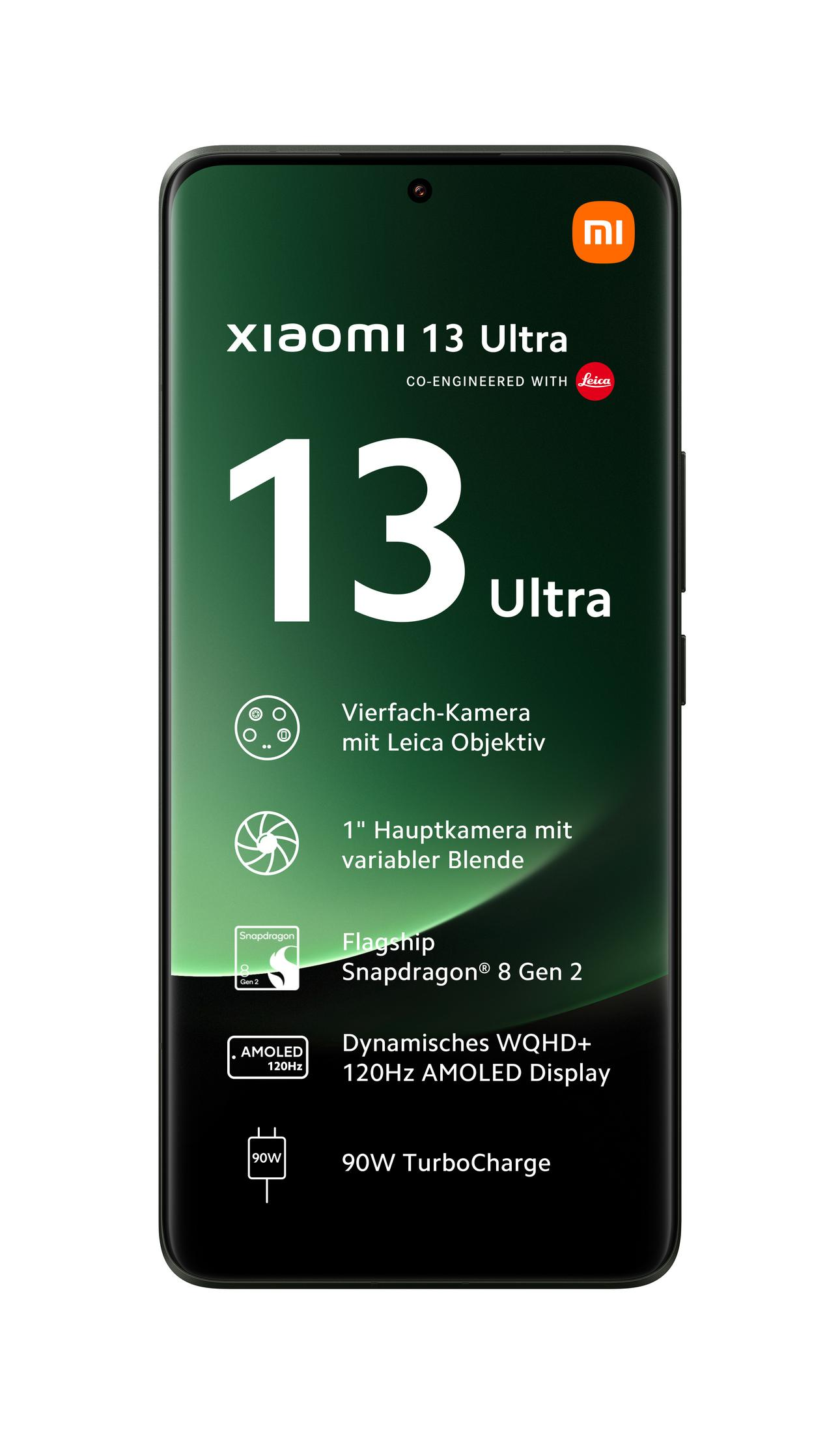 CN版 Xiaomi 13 Ultra 16GB／512GB オリーブ グリーン XIAOMI 13