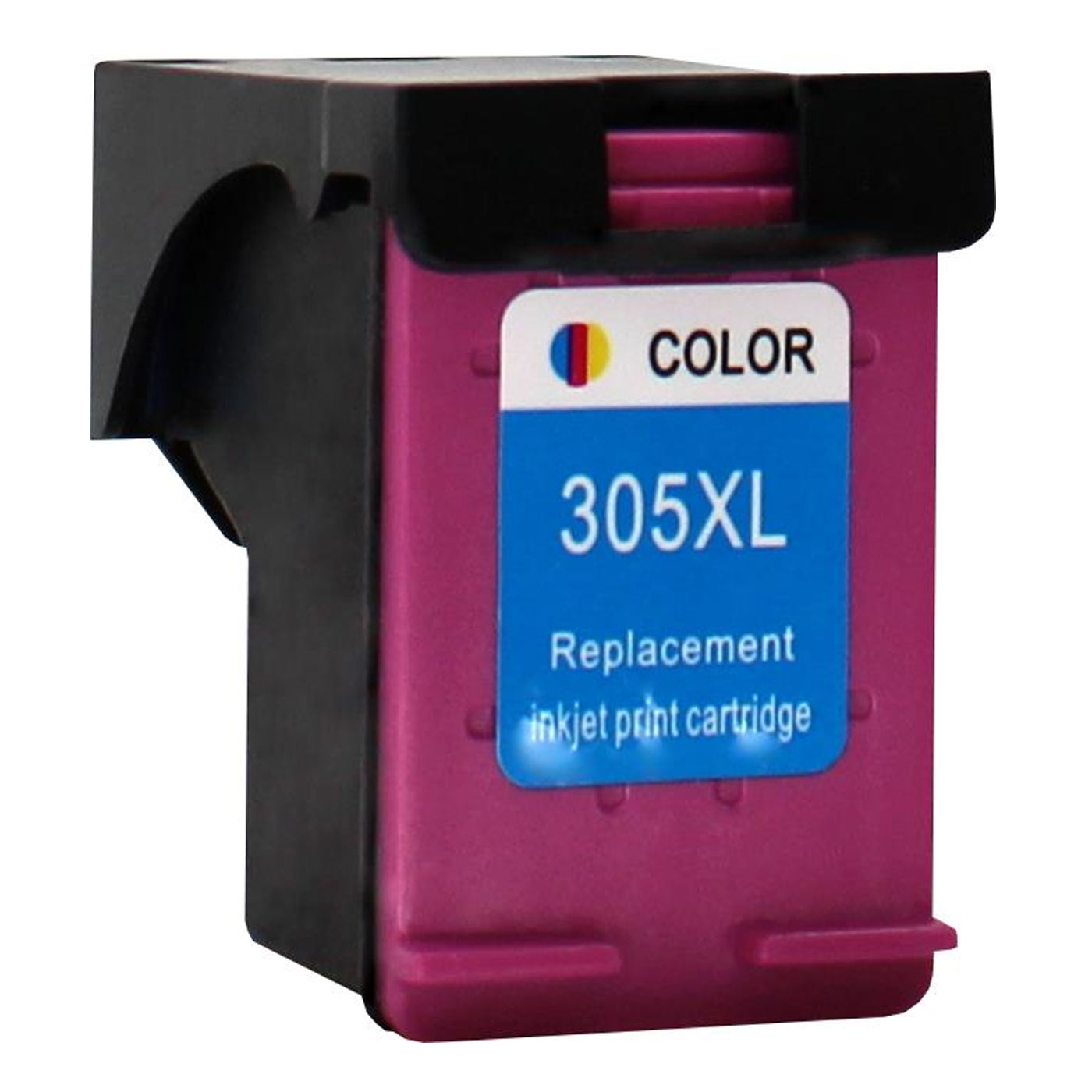 GIGAO HP-305-4130-Set Tintenpatrone Multipack 4-Farben (Schwarz, Cyan, Magenta, Gelb) (305XL, 6ZD17AE, 6ZA94AE, DeskJet Plus 4130)