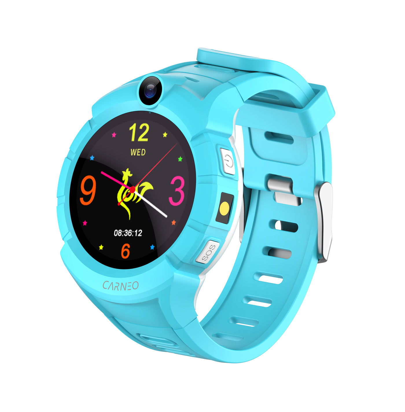 mini Kinder + Blau Smartwatch, CARNEO blue, Guard GPS