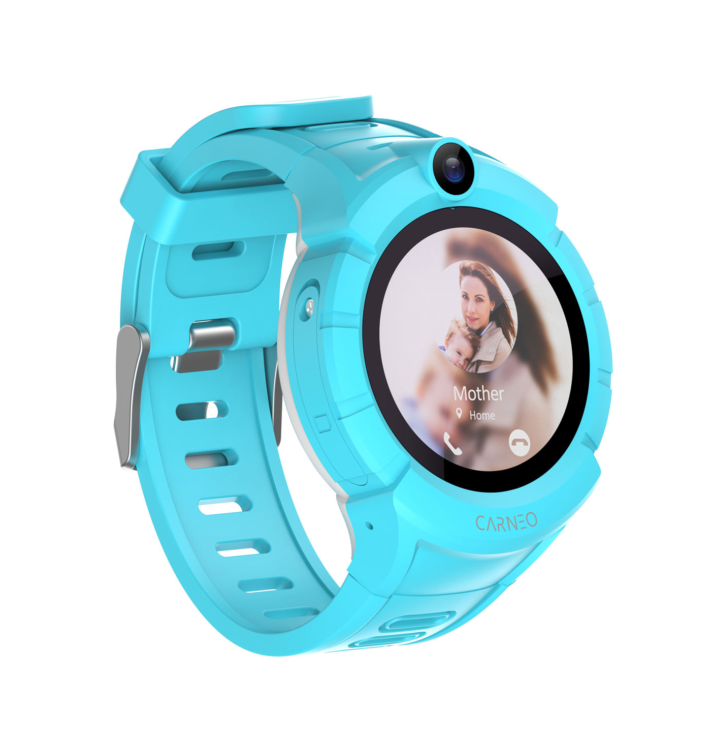 CARNEO Guard Smartwatch, GPS blue, + Blau Kinder mini