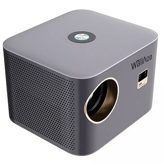 Proyector LED - WALLACE Saturn Smart Projector Compact UltraHD 4K, 11500 Lumens. High Dynamic Range (HDR), 1920x1080P, HDR 4K, Negro