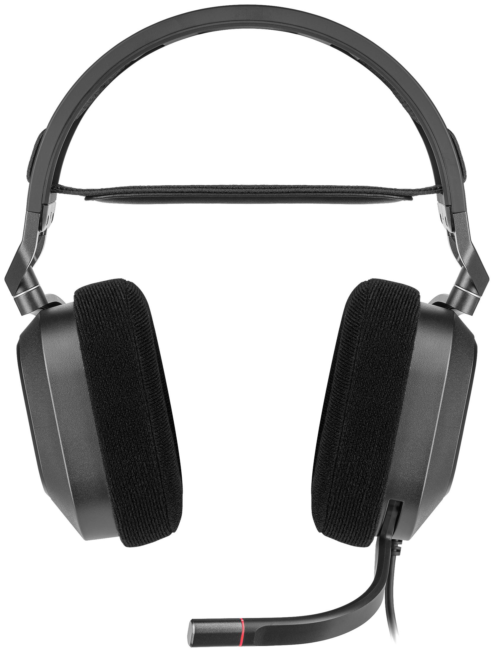 CORSAIR CA-9011237-EU HS80 RGB CARBON, USB Headset Gaming Over-ear Weiß