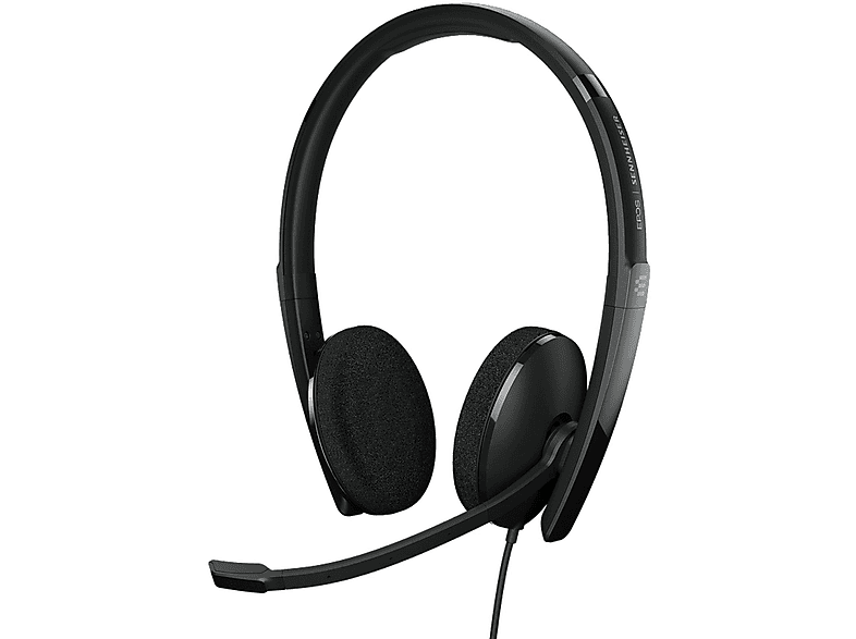 EPOS 1001145 C10 USB-C COMMUNICATION HEADSET BLACK, On-ear Headset Schwarz