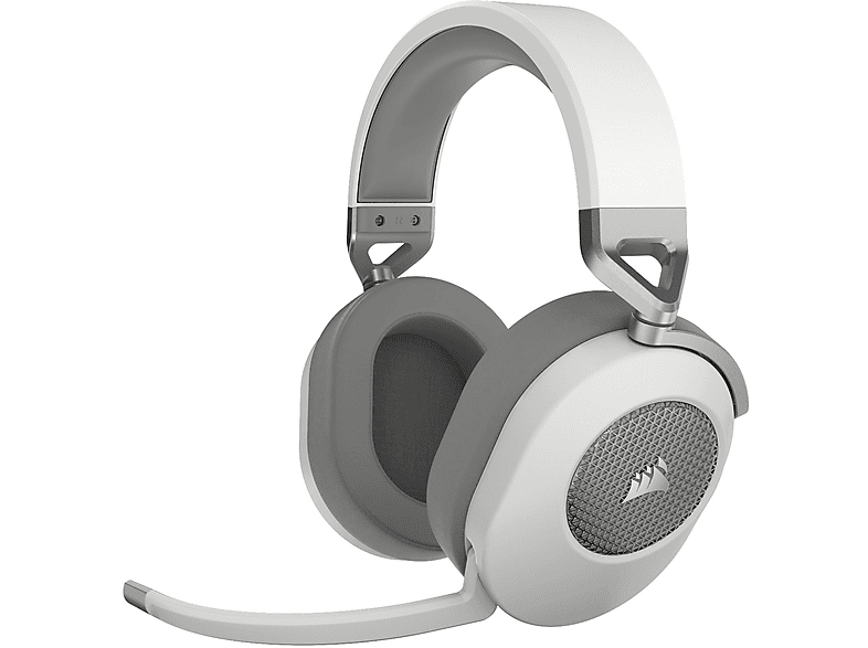 CORSAIR CA-9011286-EU HS65 WIRELESS GAMING HEADSET WHITE, Over-ear Gaming Headset Bluetooth Weiß