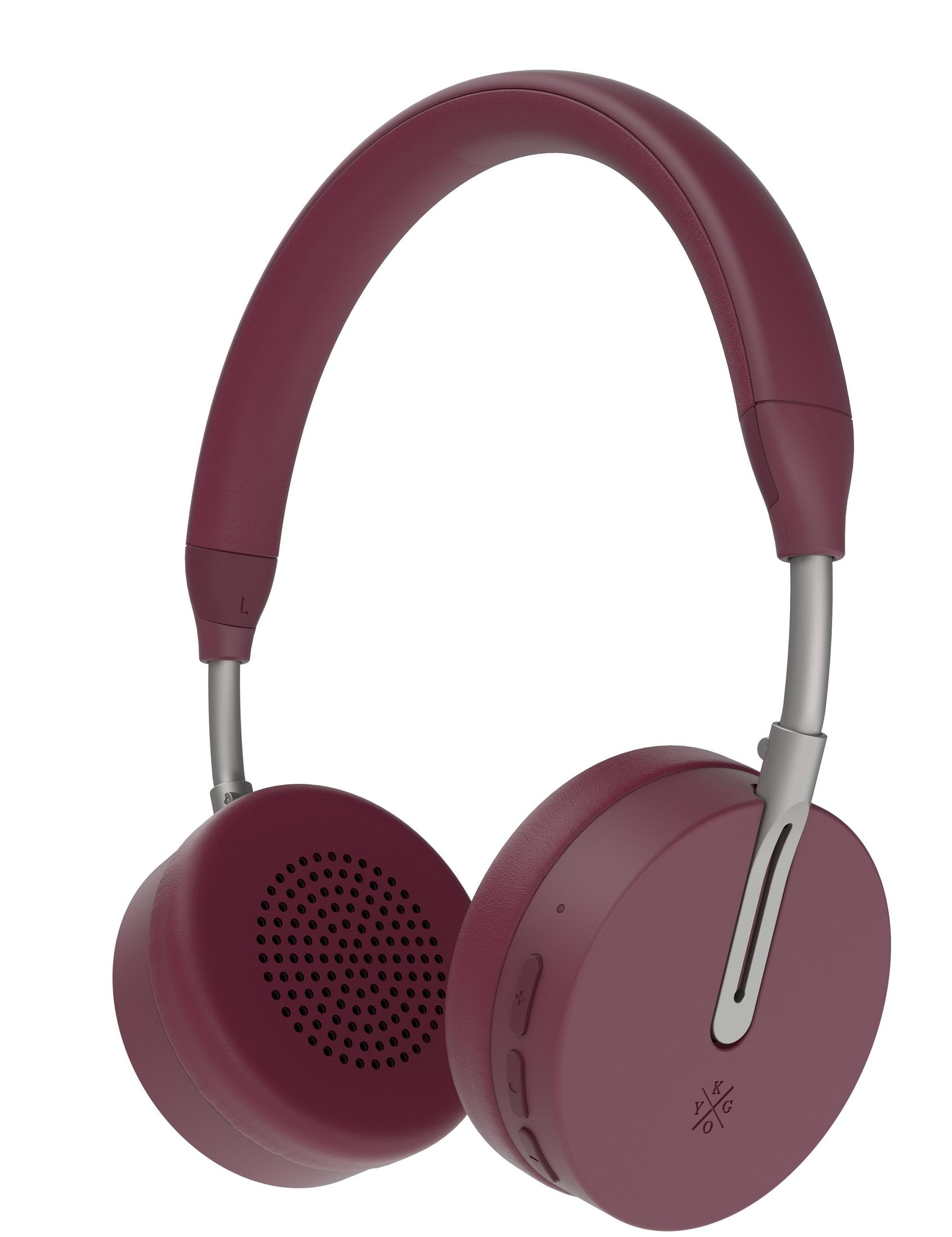KYGO A6/500 Bluetooth BT, On-ear Kopfhörer Burgundy