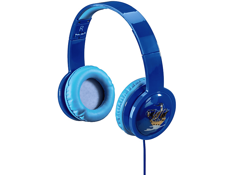 HAMA 135663, Over-ear Blau Kopfhörer