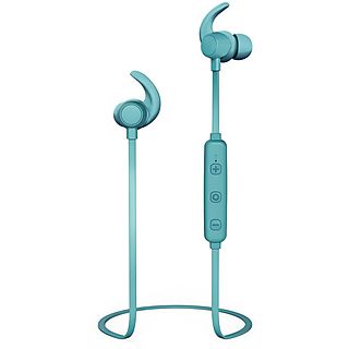Auriculares deportivos - THOMSON 00132642, Intraurales, Bluetooth, Azul
