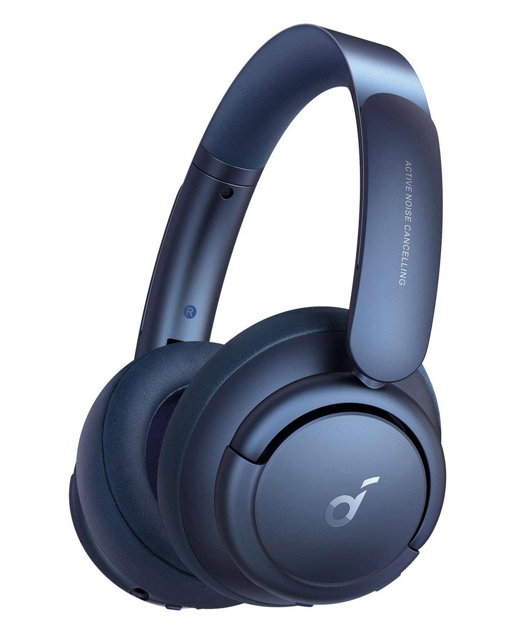 A3027G31 LIFE Bluetooth Kopfhörer SOUNDCORE Blau Q35, BY Over-ear ANKER