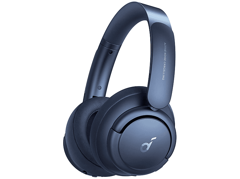 SOUNDCORE BY ANKER A3027G31 Q35, LIFE Kopfhörer Bluetooth Blau Over-ear