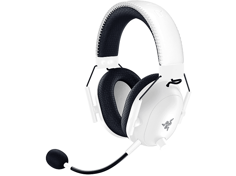RAZER RZ04-04530200-R3M1 BLACKSHARK V2 PRO+ - WHITE, Over-ear Gaming Headset Bluetooth Weiß
