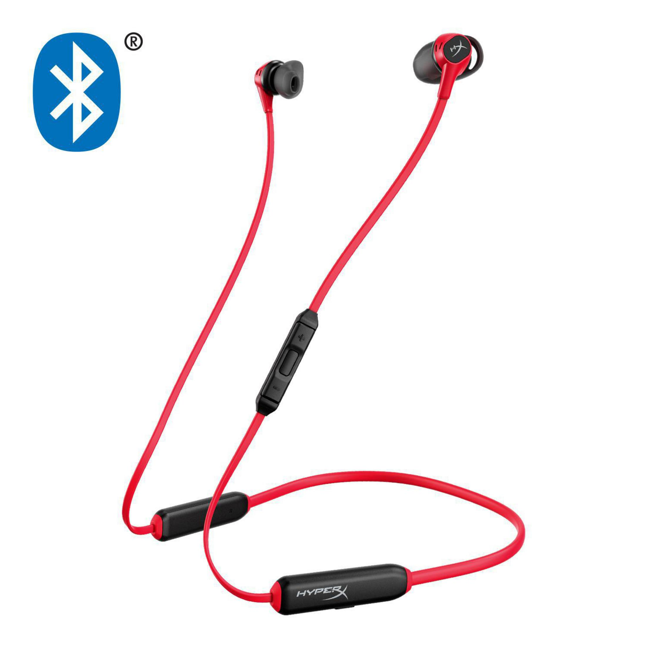 CLOUD Schwarz/Rot 4P5H7AA In-ear Kopfhörer Bluetooth HYPERX BUDS,