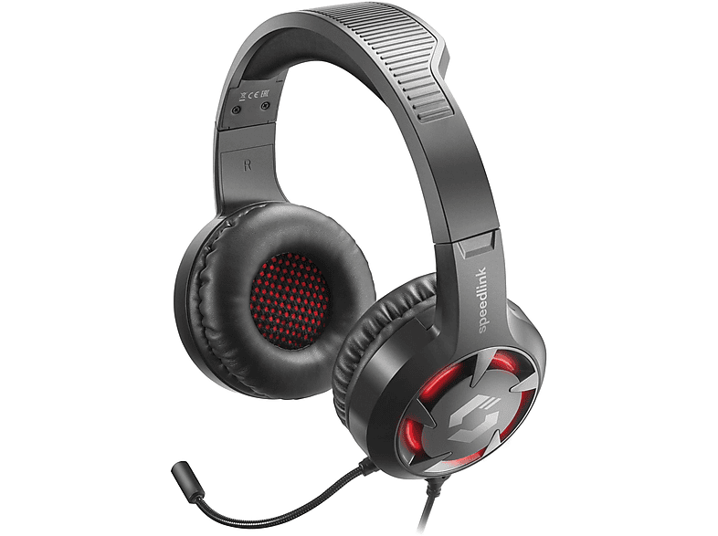 Schwarz SL-860008-BK Headset Over-ear SPEEDLINK Gaming CASAD BLACK,
