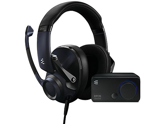 EPOS 1001165 H6PRO AUDIO BUNDLE CLOSED BLACK, Over-ear Gaming Headset Schwarz