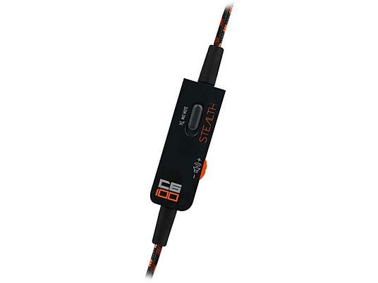 STEALTH C6-100 MULTIFORMAT STEREO GAMING HEADSET -, On-ear Gaming Headset Schwarz/Orange