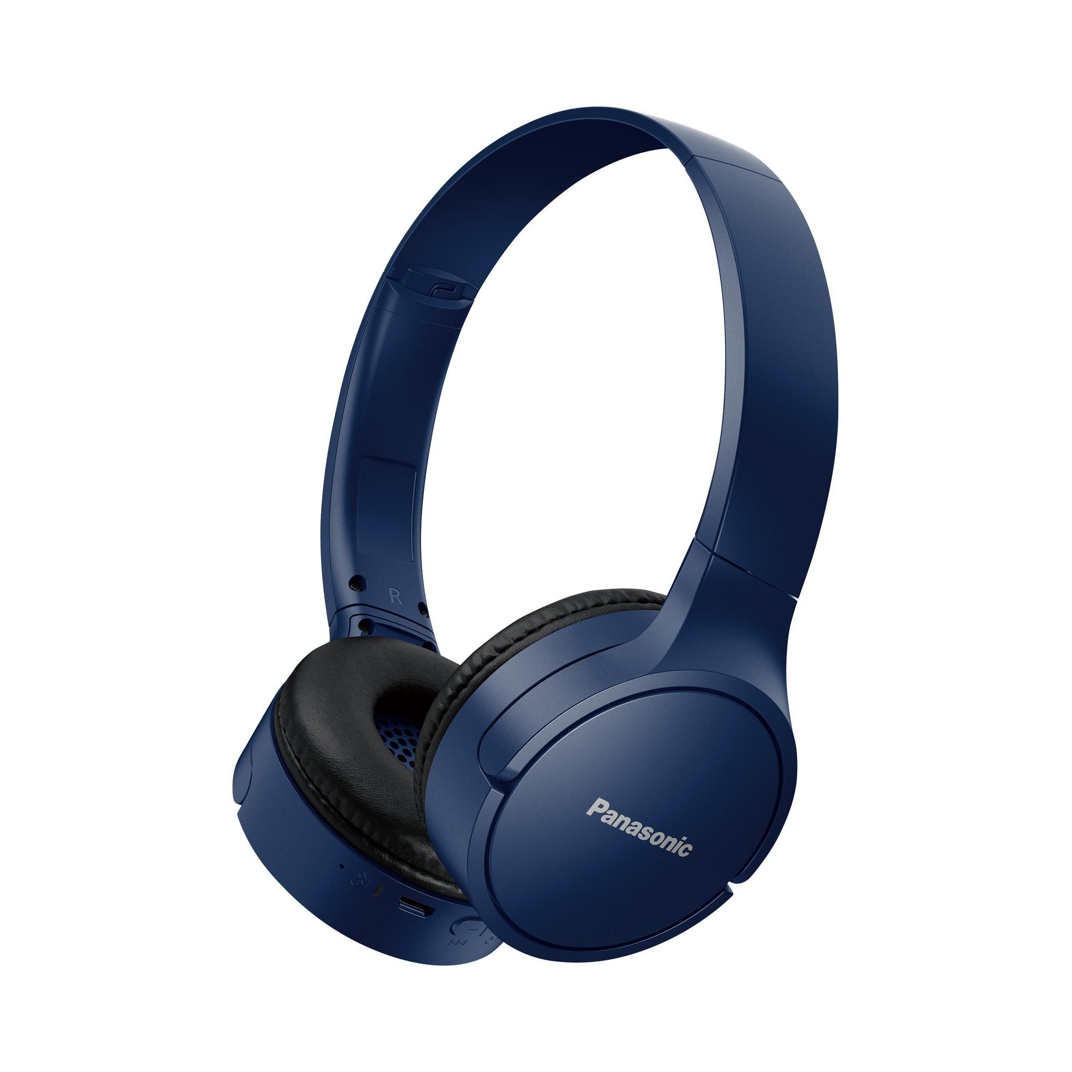 Blau Bluetooth PANASONIC KOPFHÖRER Kopfhörer BT RB-HF420BE-A ON-EAR BLAU, On-ear