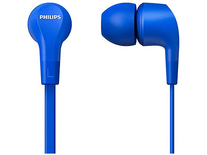 PHILIPS E1105BL/00, In-ear Kopfhörer Blau