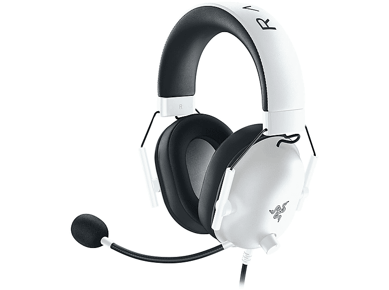 RAZER RZ04-03240700-R3M1 BLACKSHARK V2 Headset Gaming WHITE, X Weiß In-ear