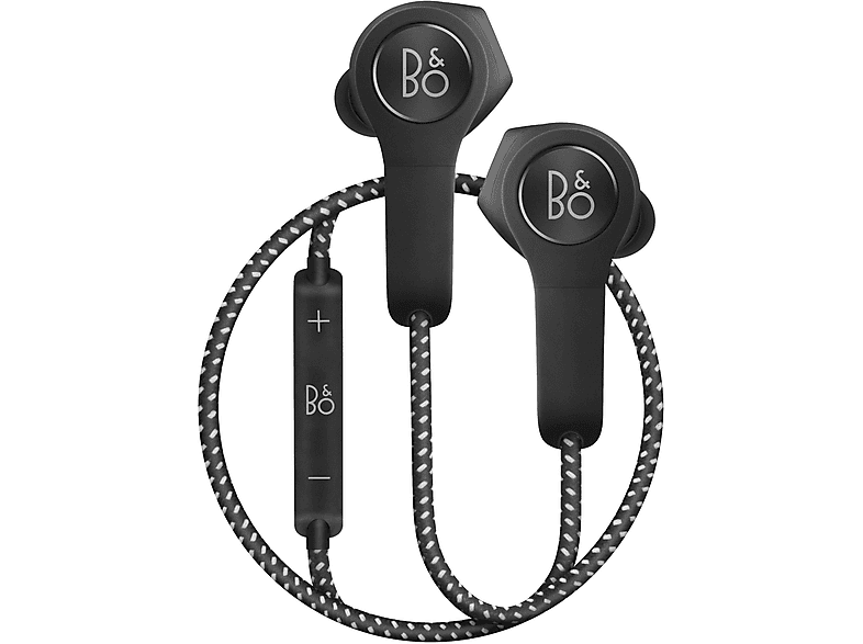 PLAY BEOPLAY BLACK, Bluetooth B&O H5 Schwarz 1643426 In-ear Kopfhörer