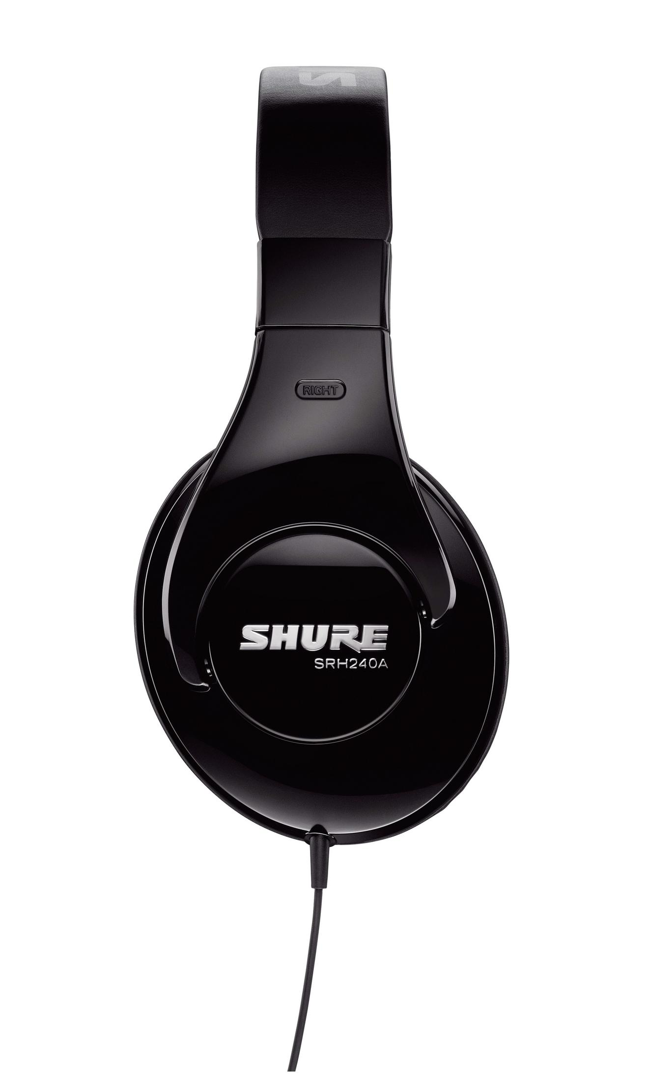 SHURE SRH240A-EFS                                , Schwarz Over-ear Kopfhörer