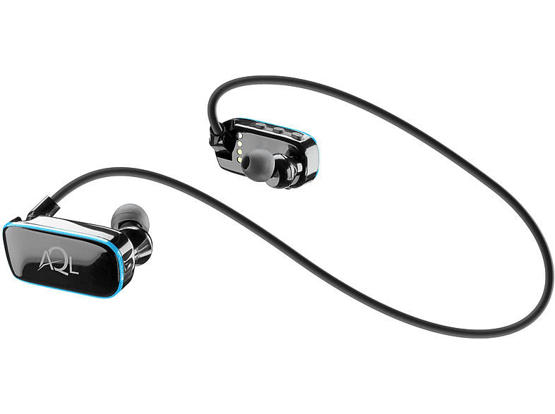 AQL BTTHORPEDOK SPORT WASSDICHT, In-ear 4GB Bluetooth Headset Schwarz/Blau