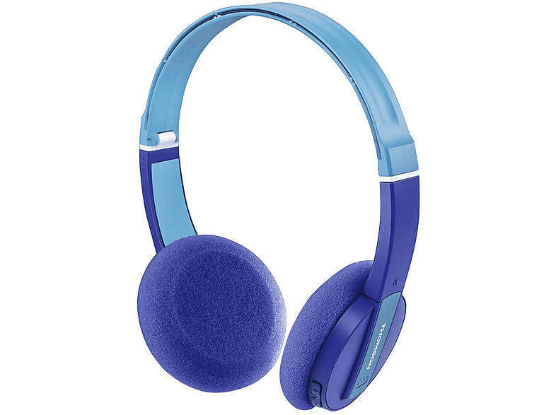 THOMSON 131973 WHP 6017B BT HS.F.KIDS, On-ear Kopfhörer Bluetooth Blau