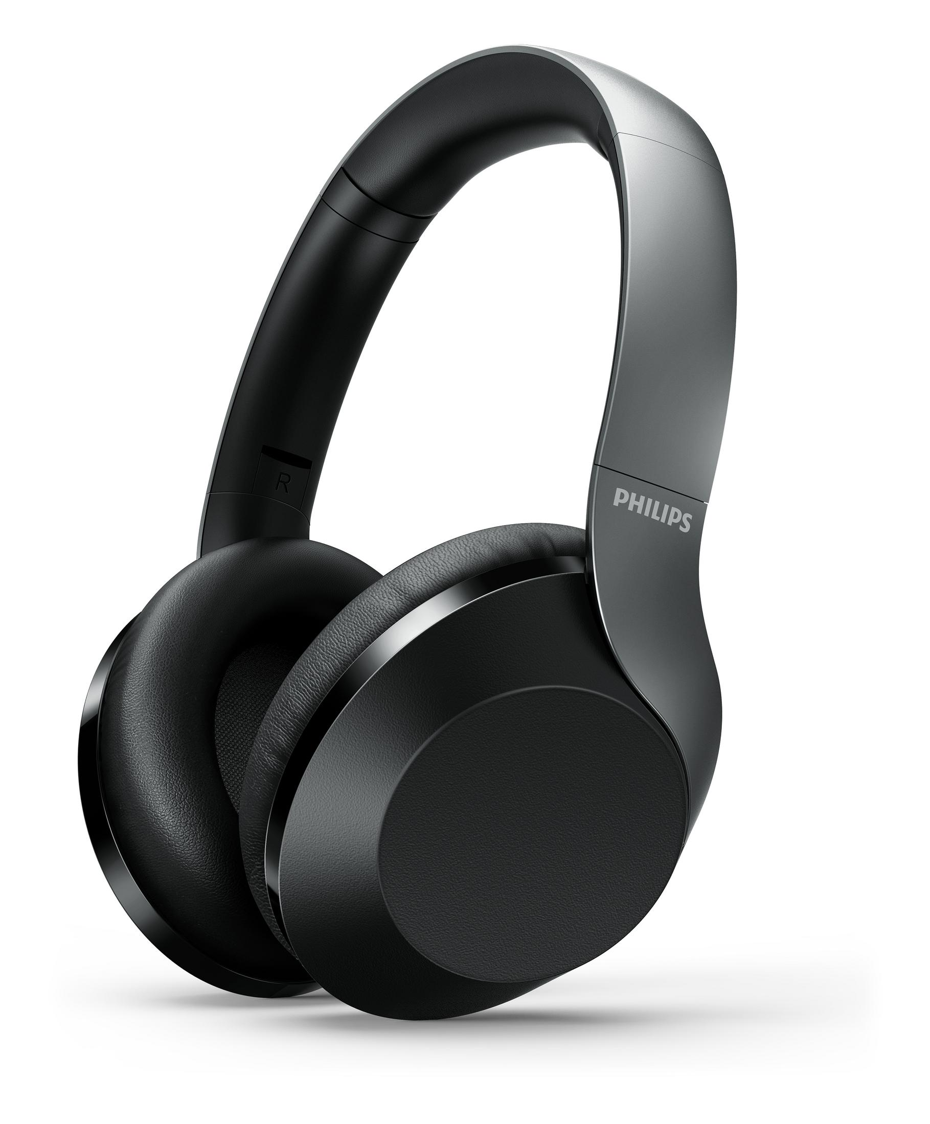 PHILIPS TAH8505BK/00, Over-ear Bluetooth Schwarz Kopfhörer