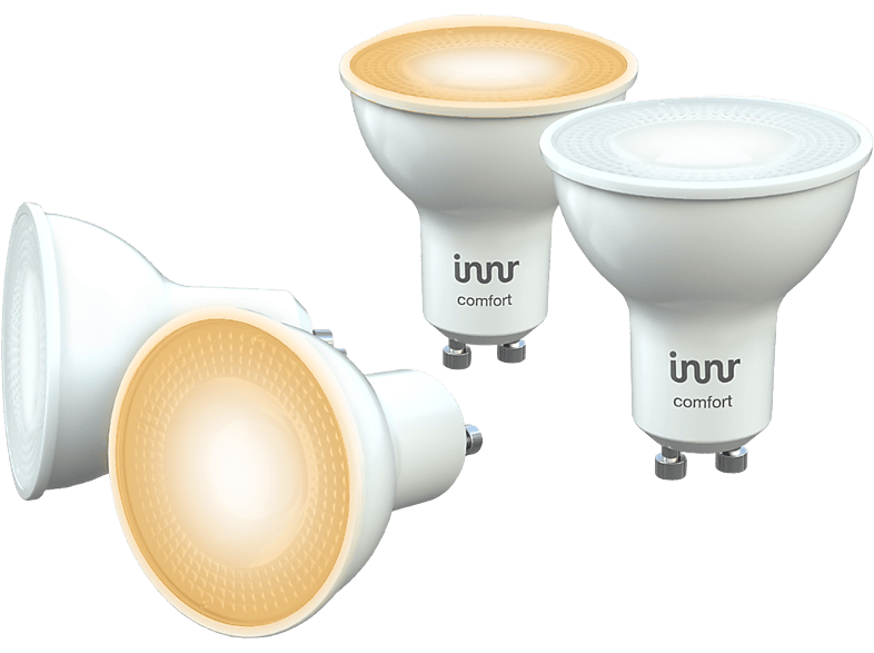 INNR Zigbee GU10 Lampe Tunable, Kompatibel mit Philips Hue & Alexa, Smart LED, 4-Pack, RS 227 T-4 LED lamp Tunable/Comfort