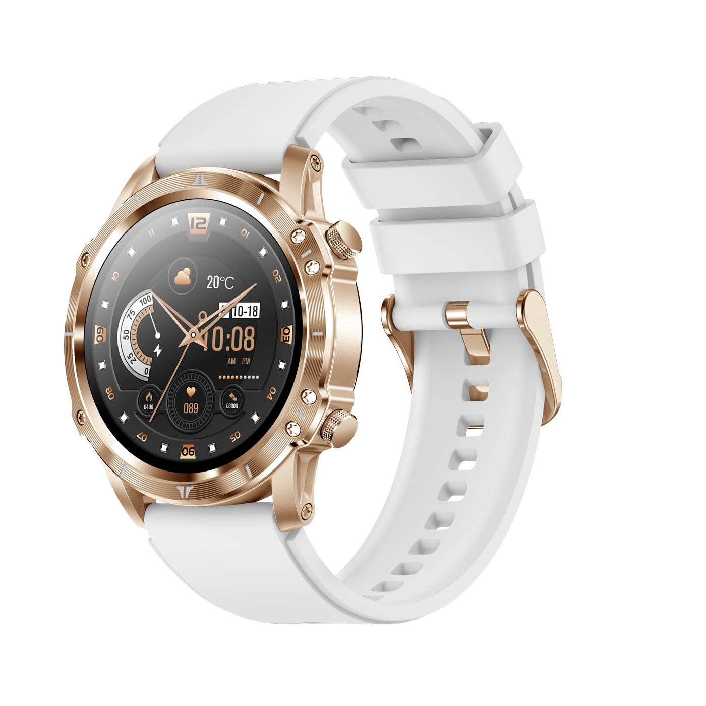 CARNEO Adventure HR+ Smartwatch, gold gold