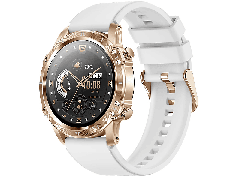 CARNEO gold, Adventure HR+ gold Smartwatch,