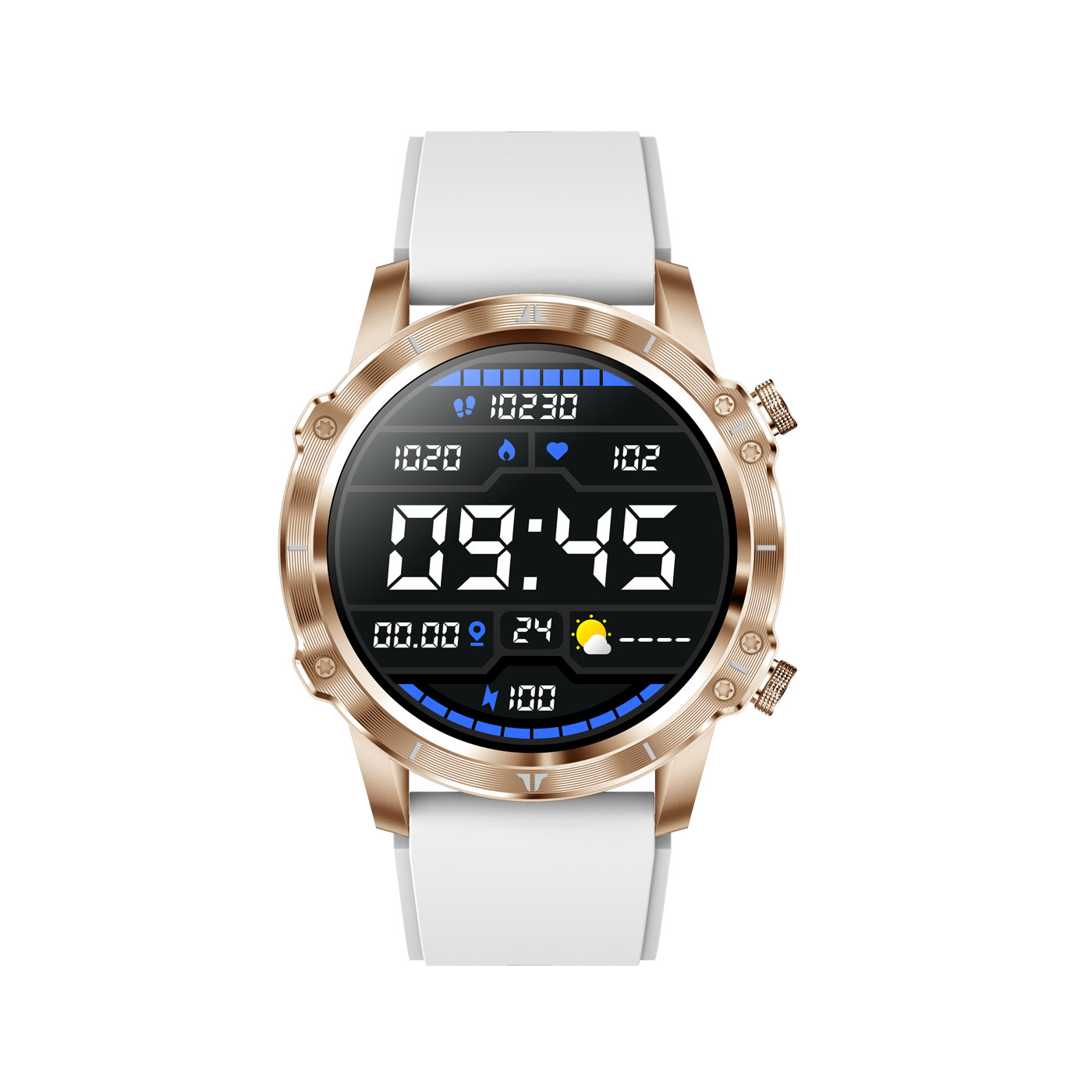 HR+ Adventure Smartwatch, gold CARNEO gold,